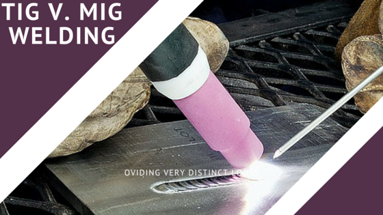 Image  of TIG vs MIG welding